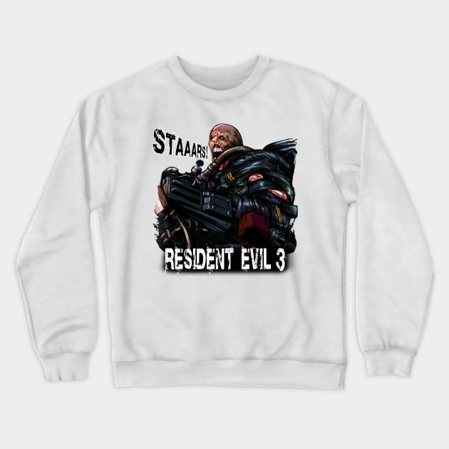 Resident evil 3 remake NEMESIS Crewneck Sweatshirt by AndreyG